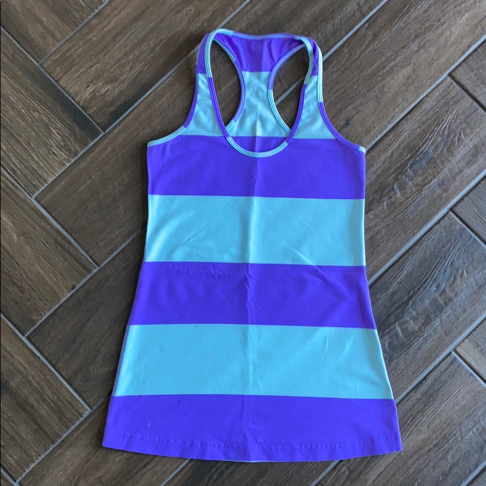 Lululemon classic striped racerback